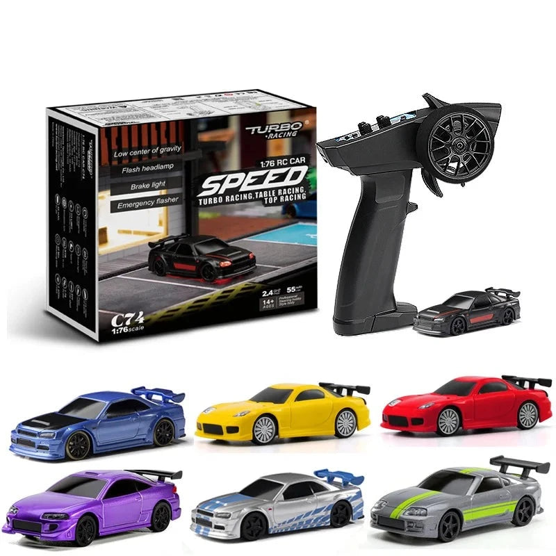 TurboBoyz 1:76 RC Drift Cars